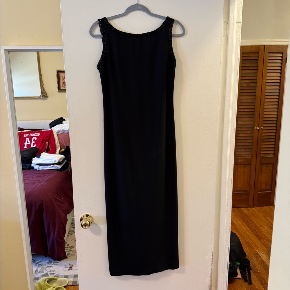 Vintage Beaded Midi Dress